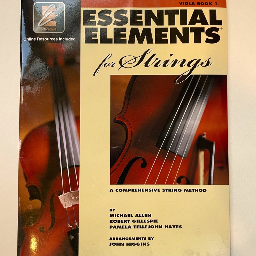 Essential Elements for Strings Viola Book 1